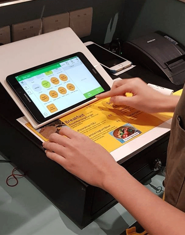 An image to showcase an easy-to-use POS software interface